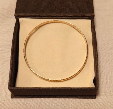 ★うさぎのななちゃんさま専用★ハワイアン★K10　PG★ピンクゴールド　バングル