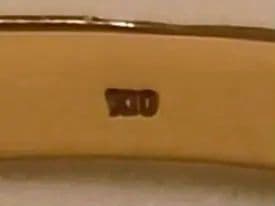 ★うさぎのななちゃんさま専用★ハワイアン★K10　PG★ピンクゴールド　バングル