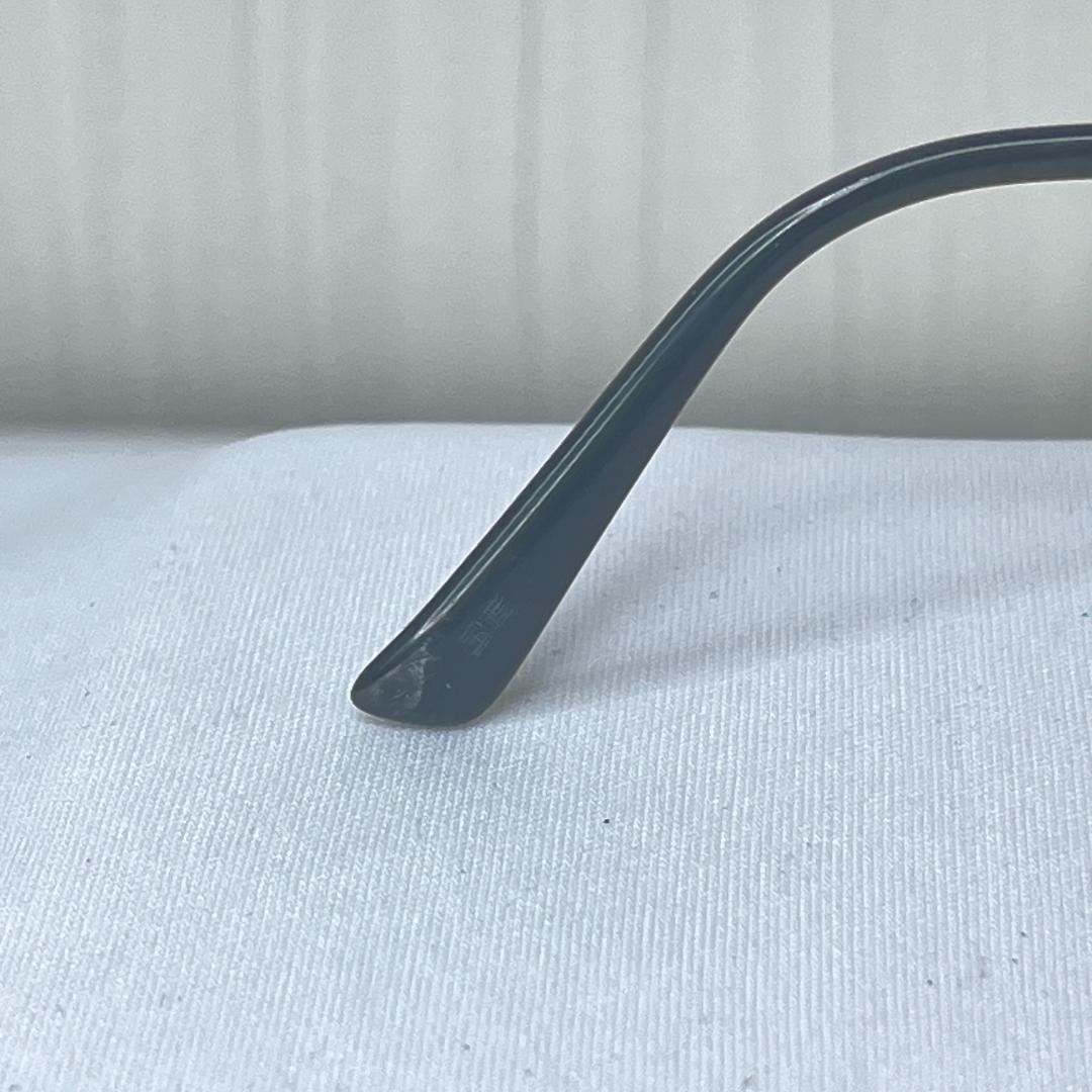 バレンシアガ　オクタゴン型金属フレームサングラス　メンズ　メタルフレーム