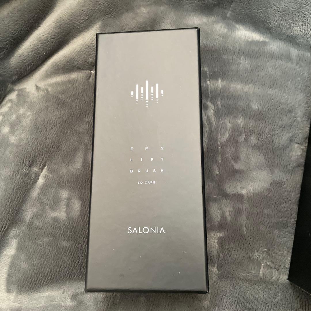 SALONIA EMSリフトブラシ 3Dケア ブラック