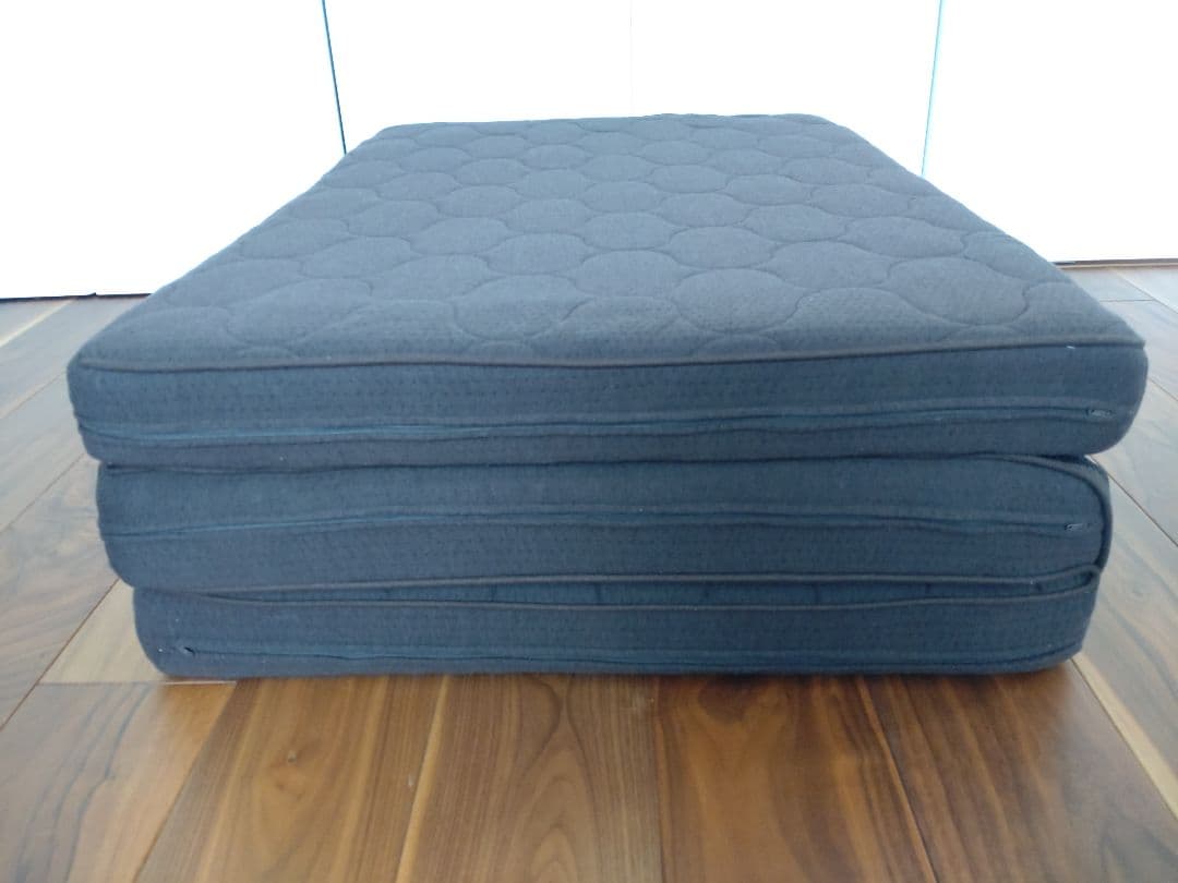 【58n】アイリスオーヤマ　エアリーマットレス　HG90-S　茶①