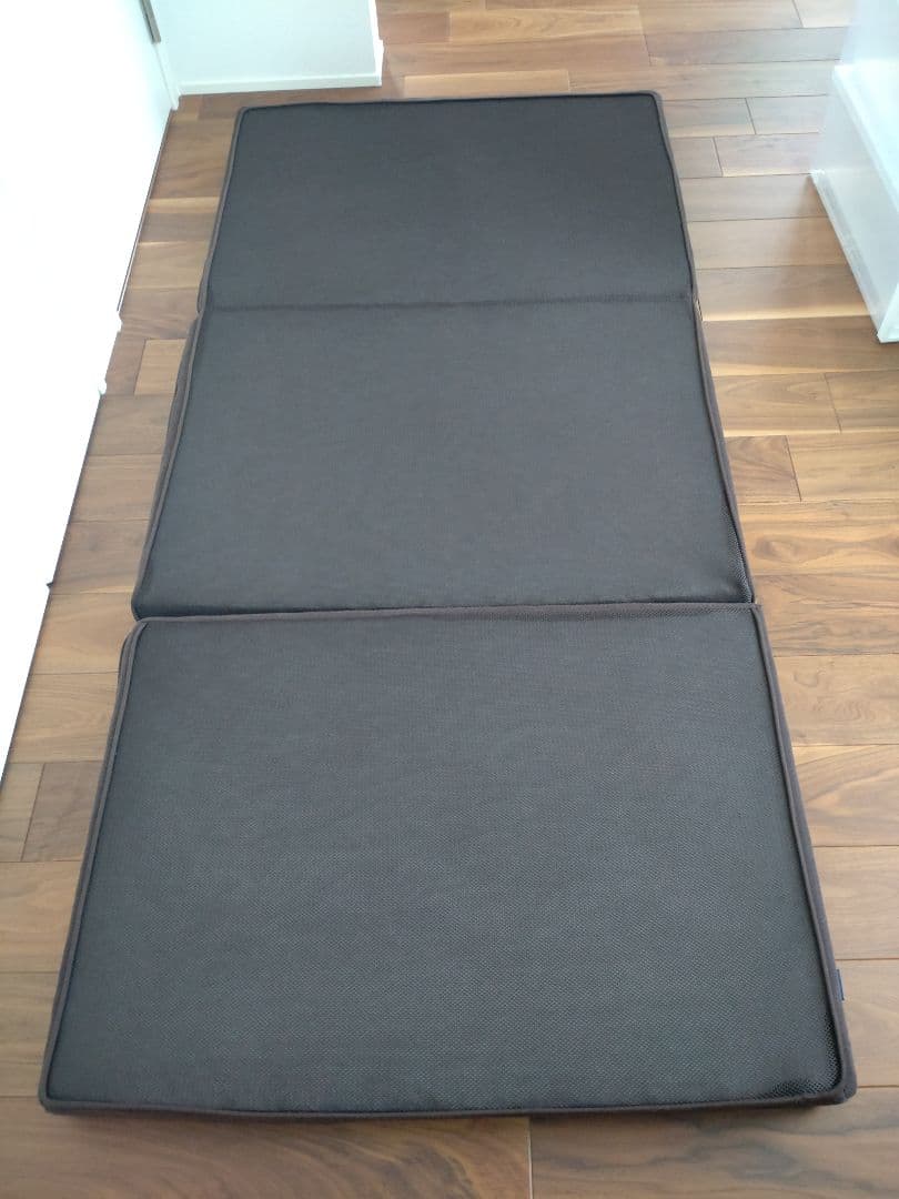 【58n】アイリスオーヤマ　エアリーマットレス　HG90-S　茶①