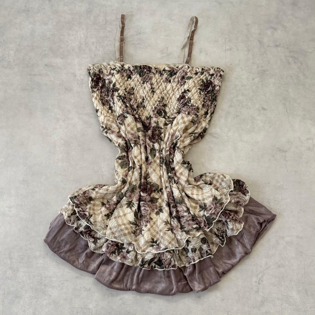 00s 希少ヴィンテージ フェアリーグランジ チュニック