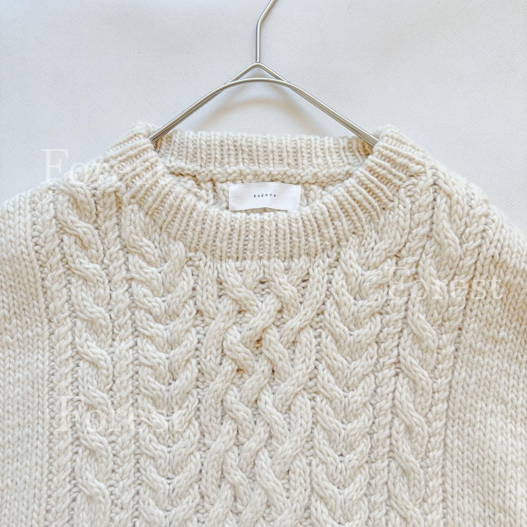 ペルーアラン柄ルーズベスト sizeFREE　かぐれ