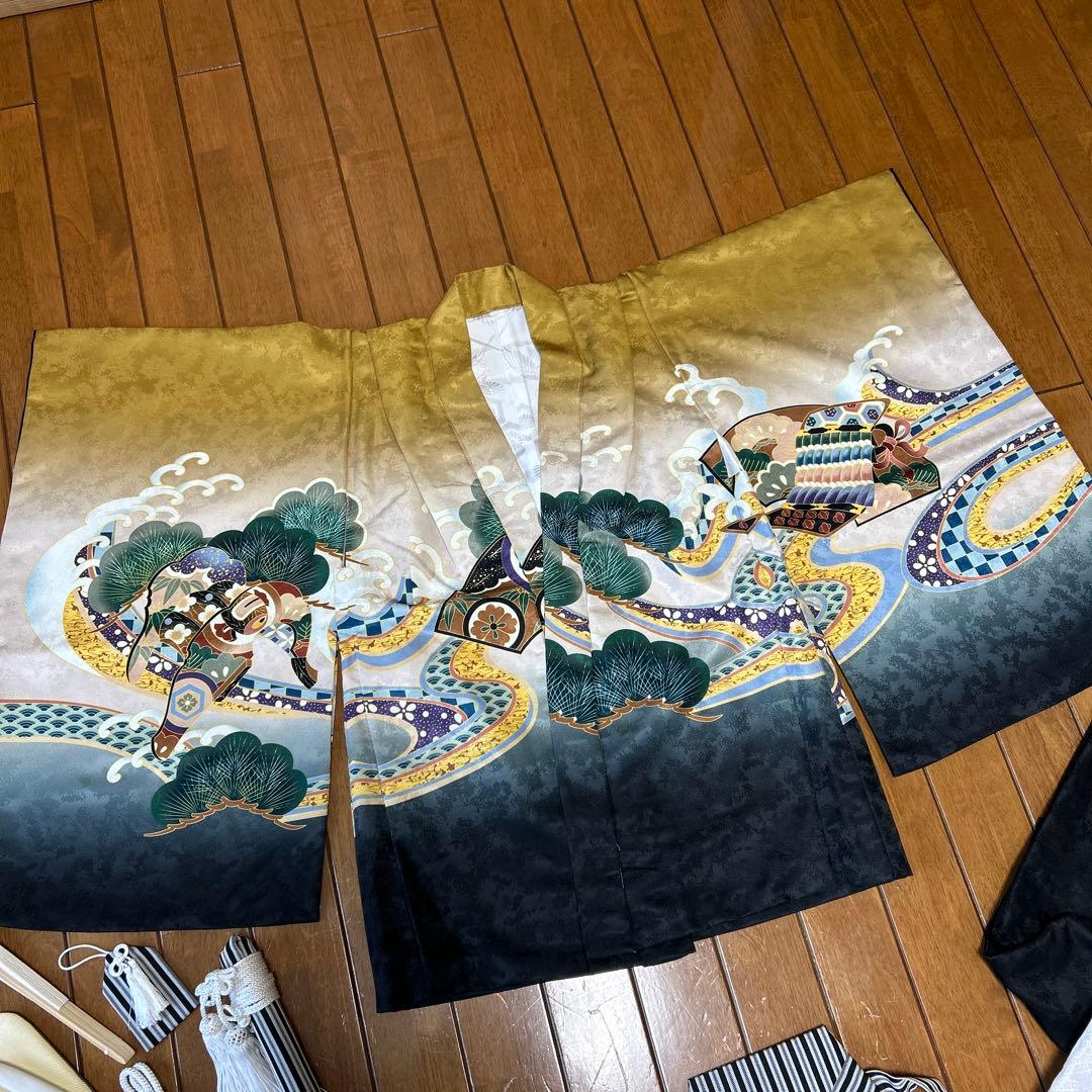 七五三　着物　羽織　袴　男の子　5歳