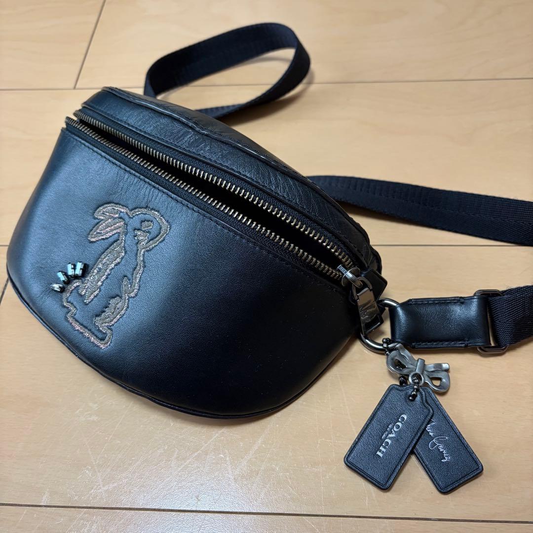 COACH/コーチ セレーナゴメス コラボ ベルトバッグ ボディバッグ