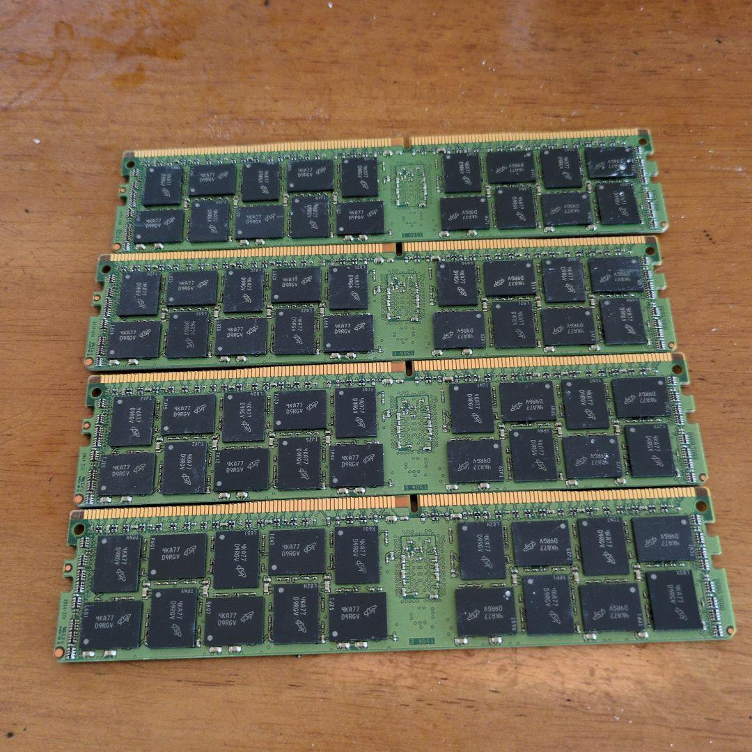 Crucial 16GB DDR4 メモリ PC4-2133P 288ピン4枚