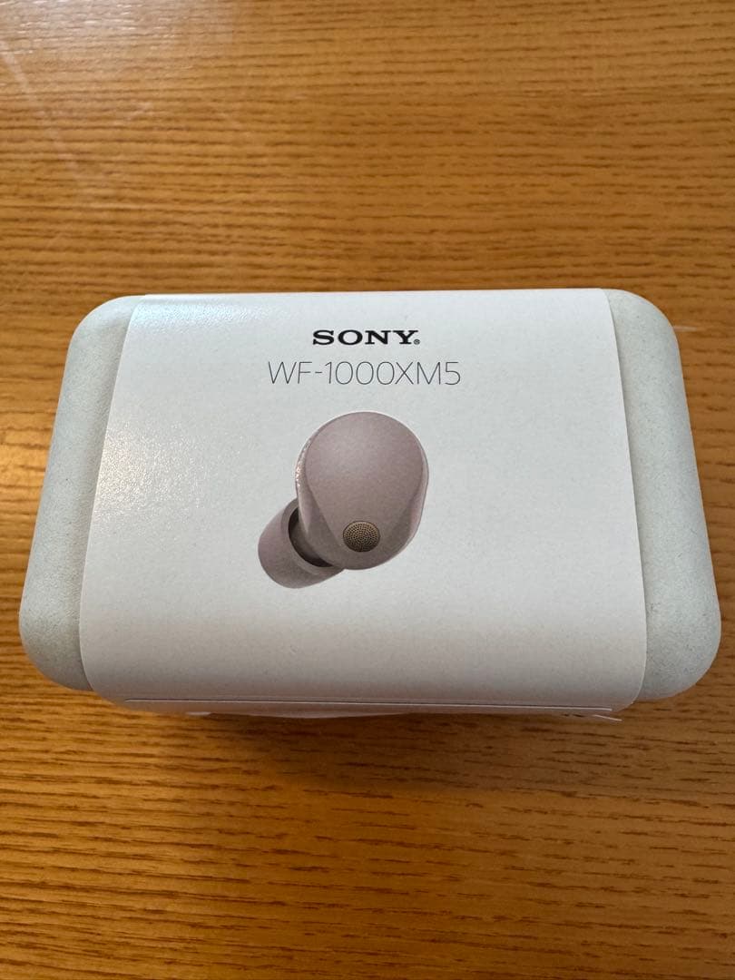 SONY WF-1000XM5 ワイヤレスイヤホンスモーキーピンク開封済み未使用