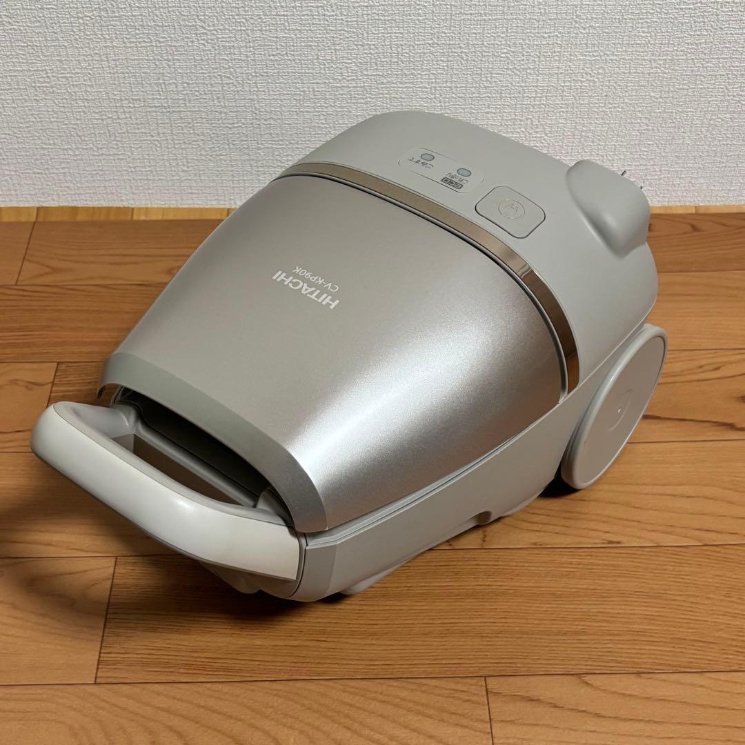 【美品】2023年日本製掃除機　日立CV-KP90K 紙パック掃除機