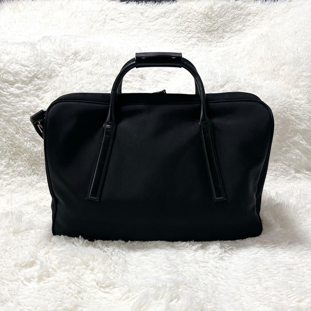 極美品✨GUCCI グッチ　ビジネスバッグ　黒　ボストンバッグ　ショルダーバッグ