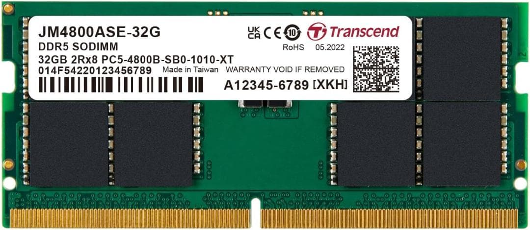 【新品・未開封】① DDR5 SO-DIMM 4800 32GB