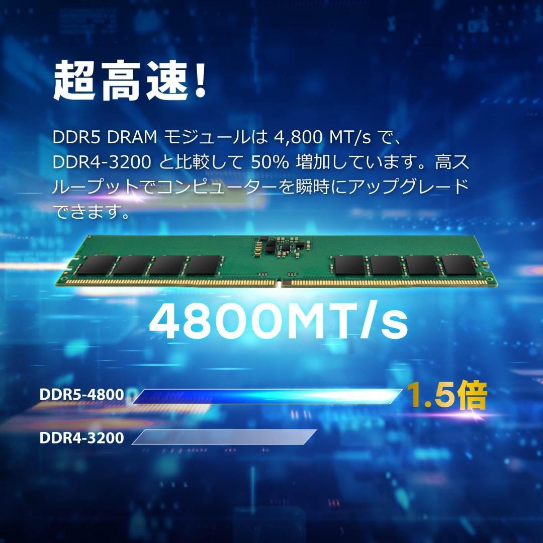 【新品・未開封】① DDR5 SO-DIMM 4800 32GB