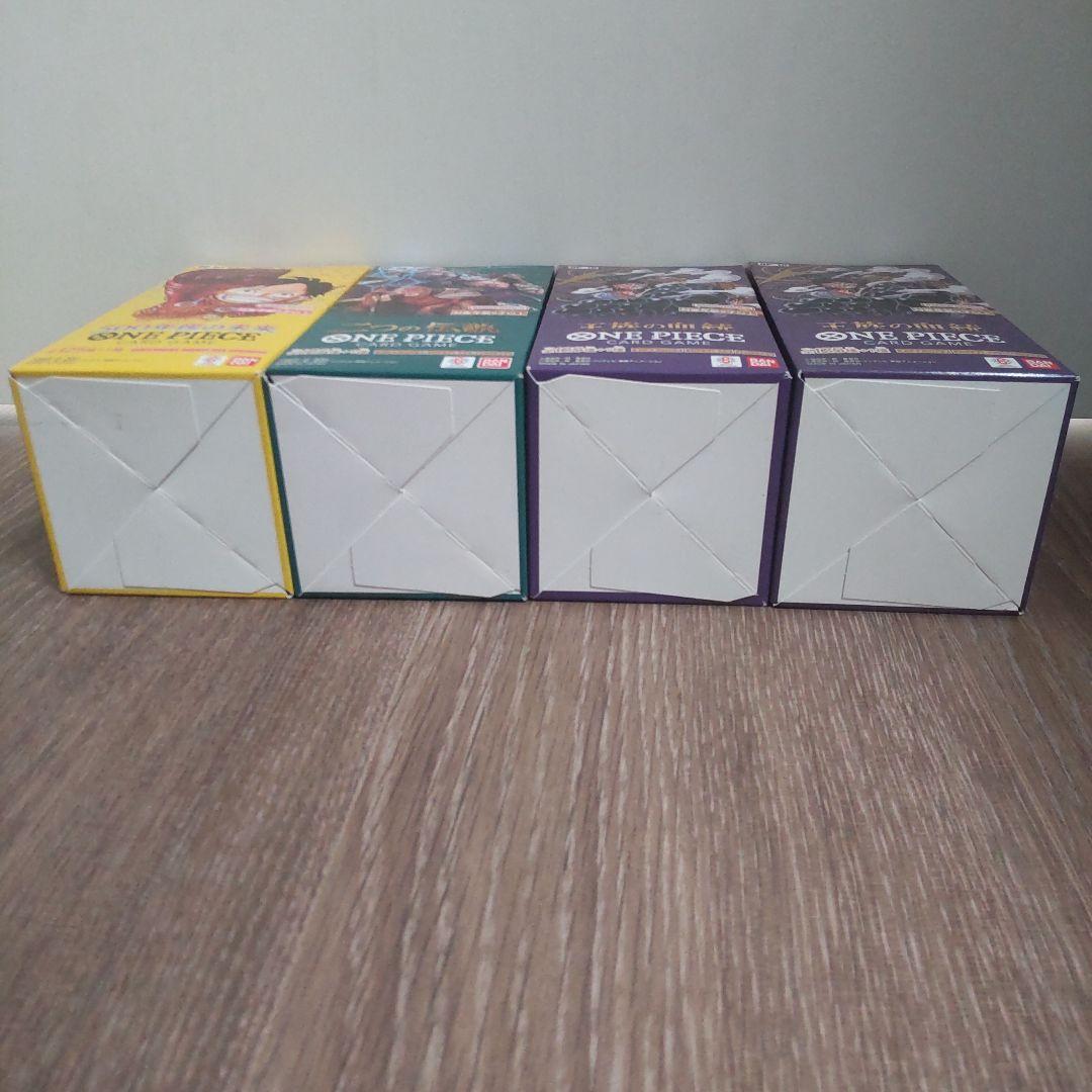 ONE PIECE カードゲーム 未開封品テープ付 4BOXセット