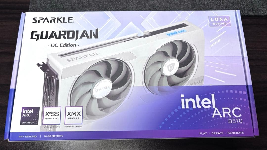 【美品】SPARKLE Intel Arc B570 グラフィックボード