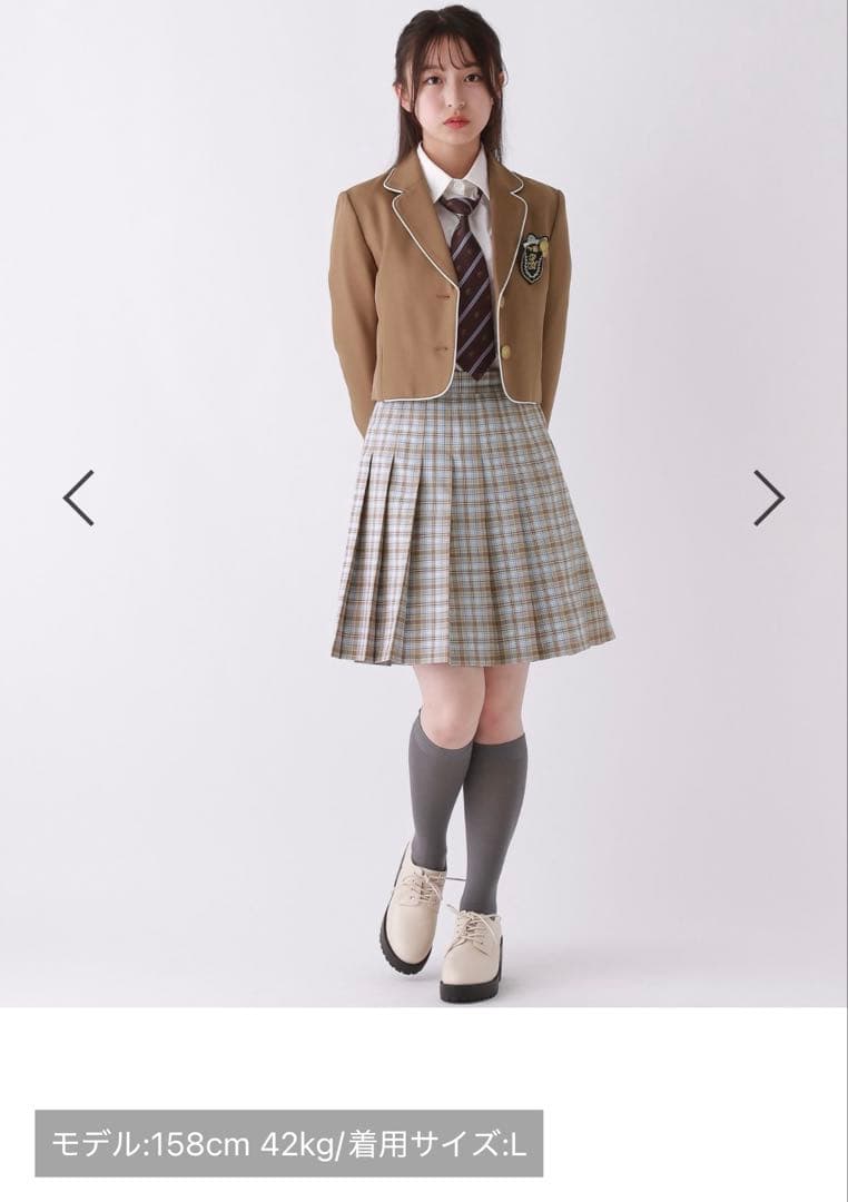 repipi armario卒服4点セット　Ｌサイズ