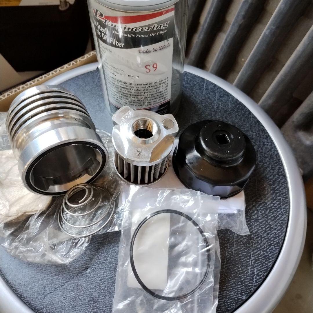 k&p オイルフィルター S9 付属品セット　新品パッキン　アルトワークス