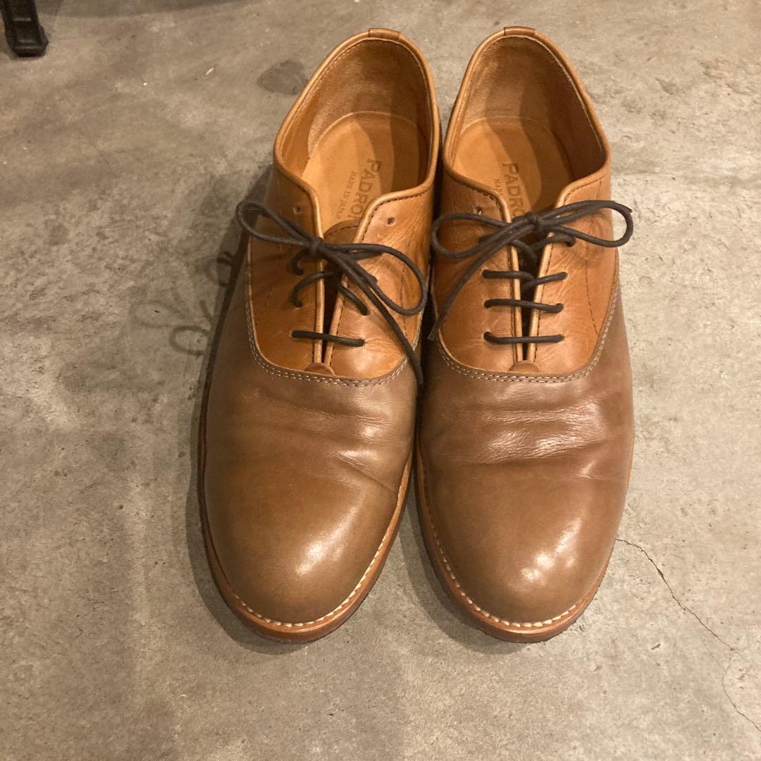 ⭐️Keisuke⭐️Padrone 日本製 ブラウン ドレスシューズ