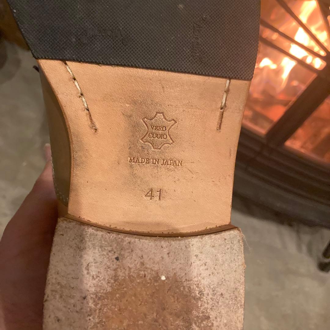 ⭐️Keisuke⭐️Padrone 日本製 ブラウン ドレスシューズ