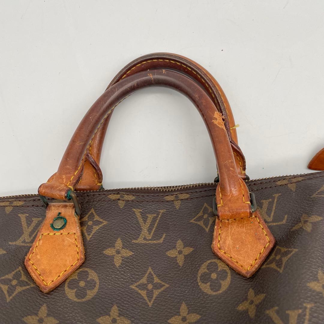 S0211-1-1 ルイヴィトン モノグラム ボストンバッグ パドロック・鍵付き