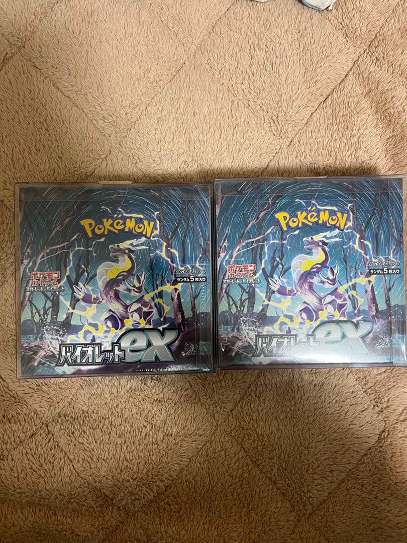 ポケモンカードゲーム バイオレットEX 未開封BOX シュリンク付き