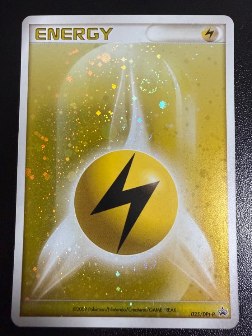 ブリザード　基本　雷　かみなり　エネルギー　025/DPt-P　PROMOプロモ