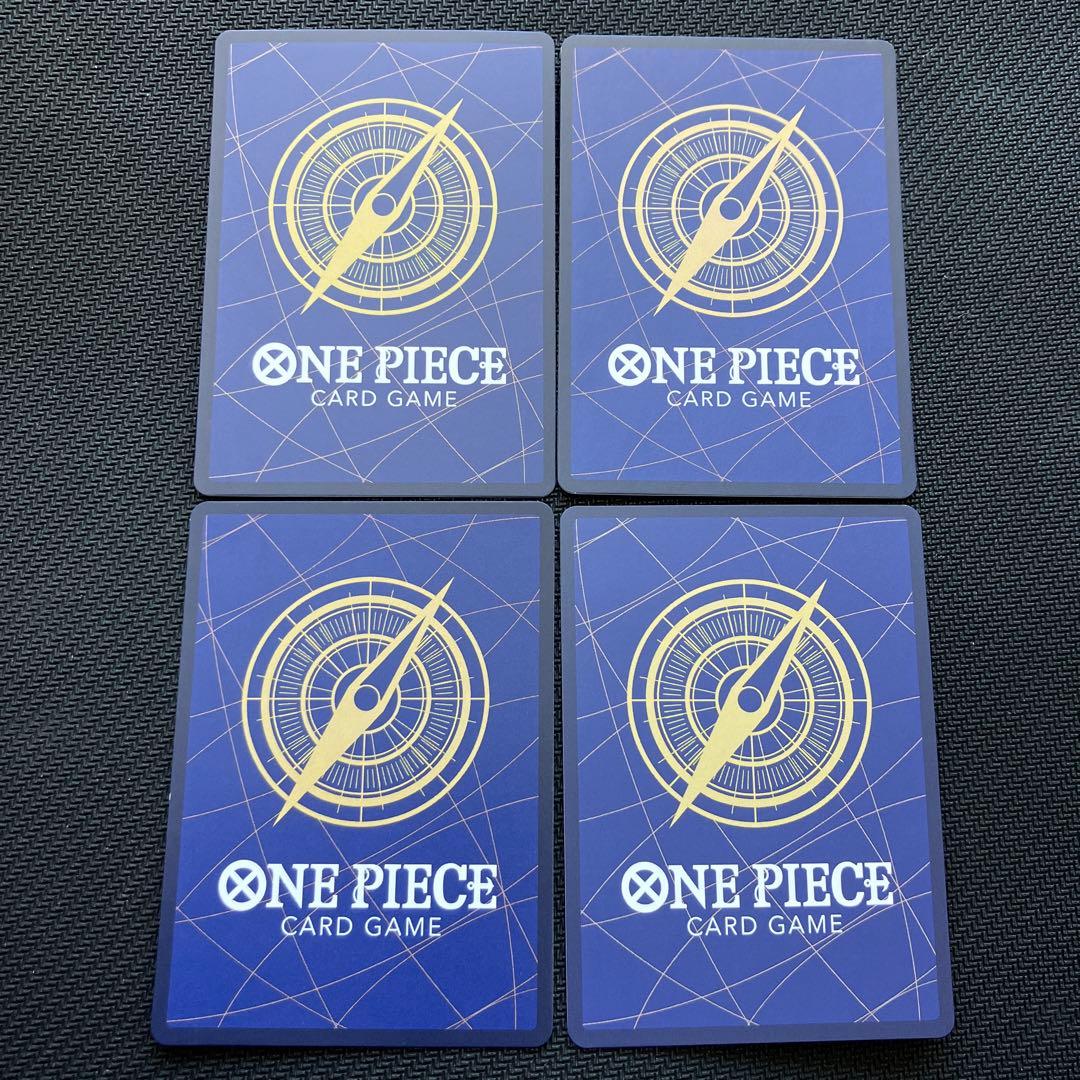 最安値 ワンピースカード ルフィ SR パラレル ST01-012 4枚