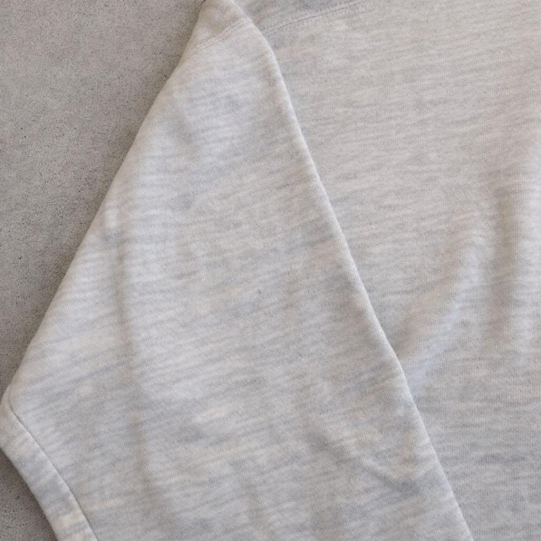 【美品】90s USA製 ラッセル アスレチック ハーフジップ スウェット L