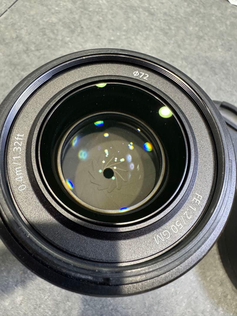 SONY SEL50F1.2 GM G MASTER 単焦点レンズ　最終値下げ