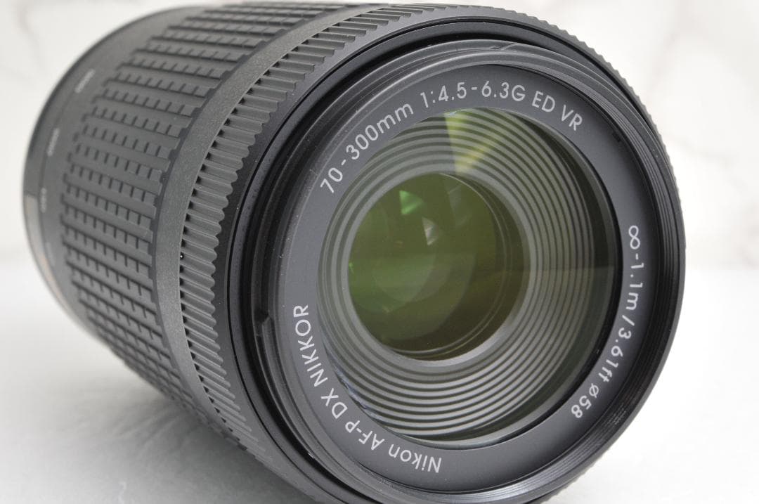 裕様美品 Nikon AF-P 70-300mm VR⭐️望遠レンズ ズーム