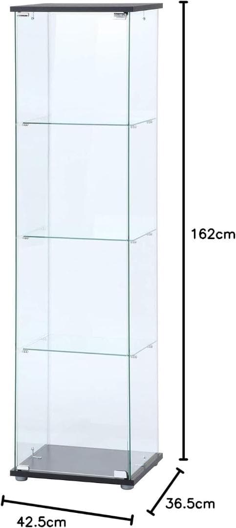 コレクションケース フィギュアケース 幅42.5×奥行36.5×高さ162cm