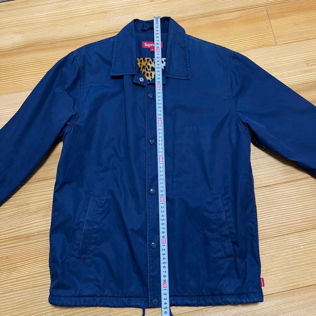 Supreme レオパード　コーチジャケット