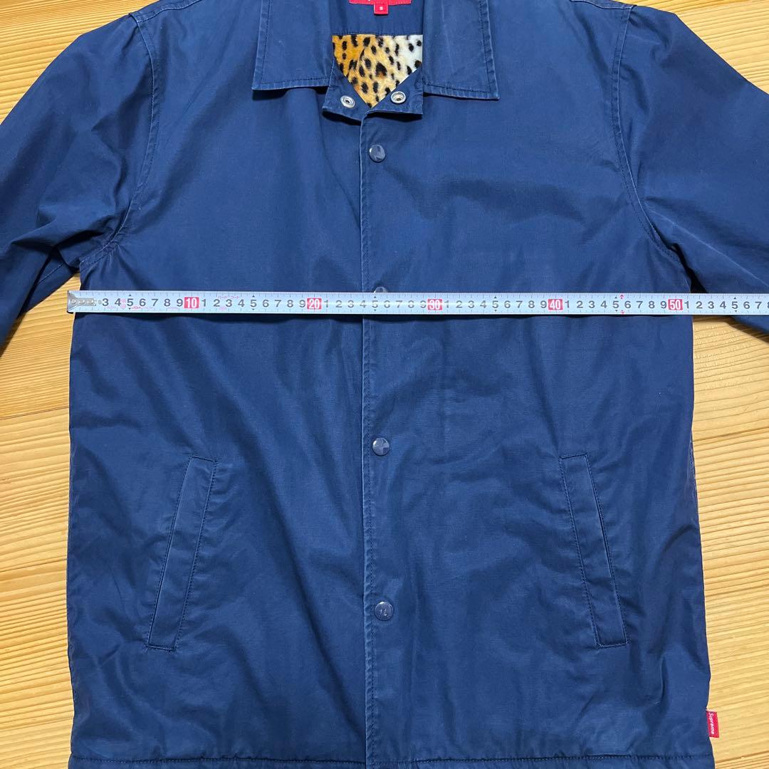 Supreme レオパード　コーチジャケット
