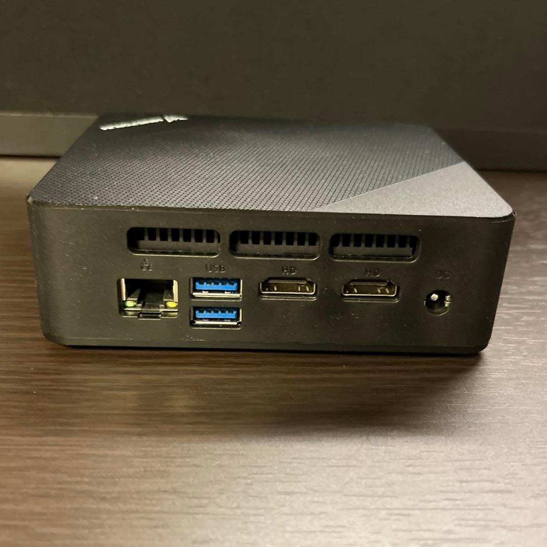 【美品】MINISFORUM UN100PミニPC SSD 512GB