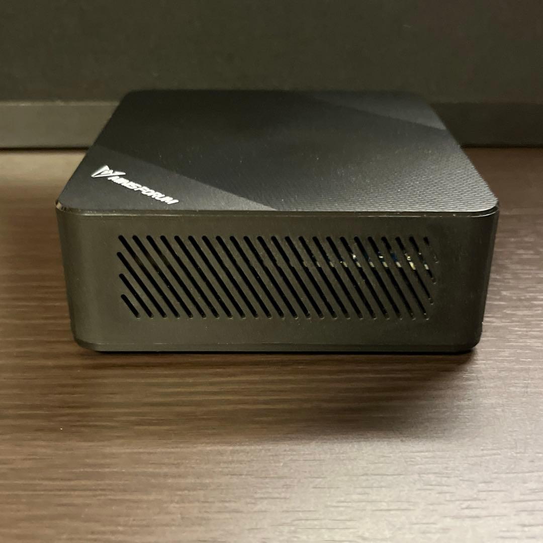 【美品】MINISFORUM UN100PミニPC SSD 512GB