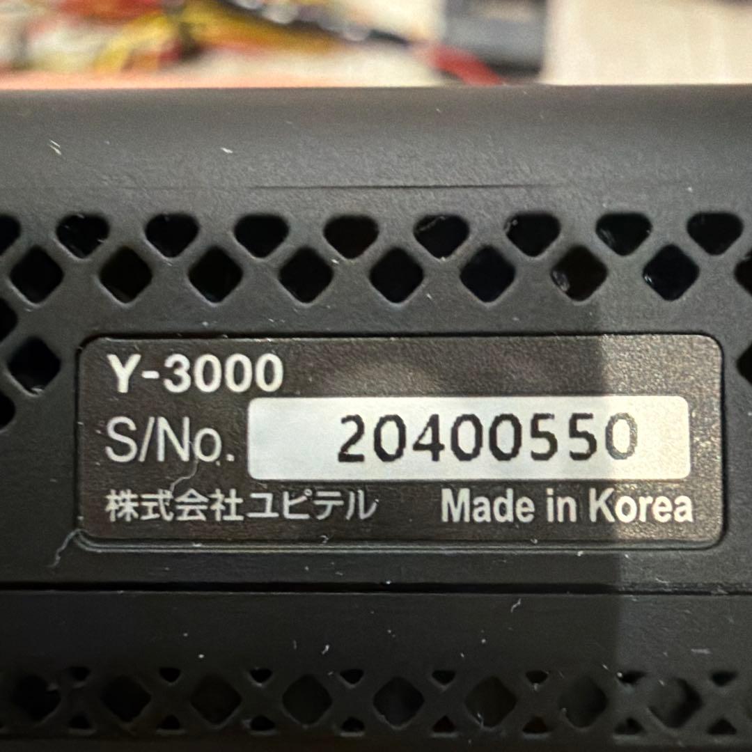 Yupiteru Y-3000 ドライブレコーダー