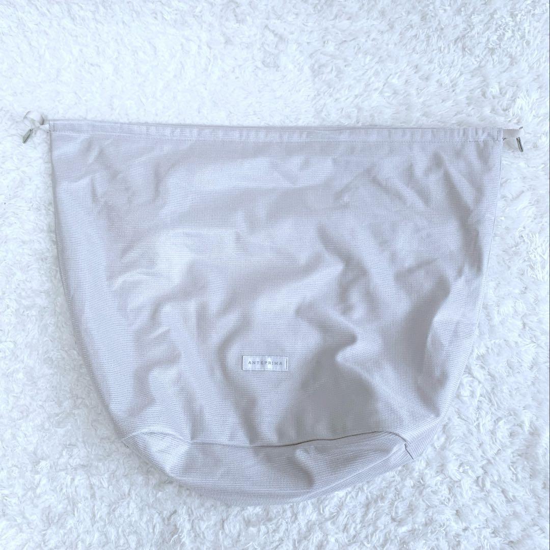 美品♪ ANTEPRIMA イントレッチオ インナーバッグ ポーチ付 シルバー