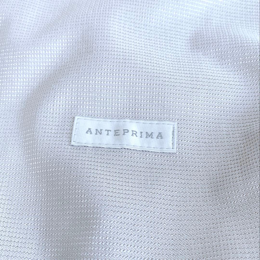 美品♪ ANTEPRIMA イントレッチオ インナーバッグ ポーチ付 シルバー