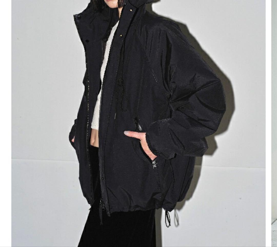 TODAYFUL / Hoodie Puff Jacket ブラック36