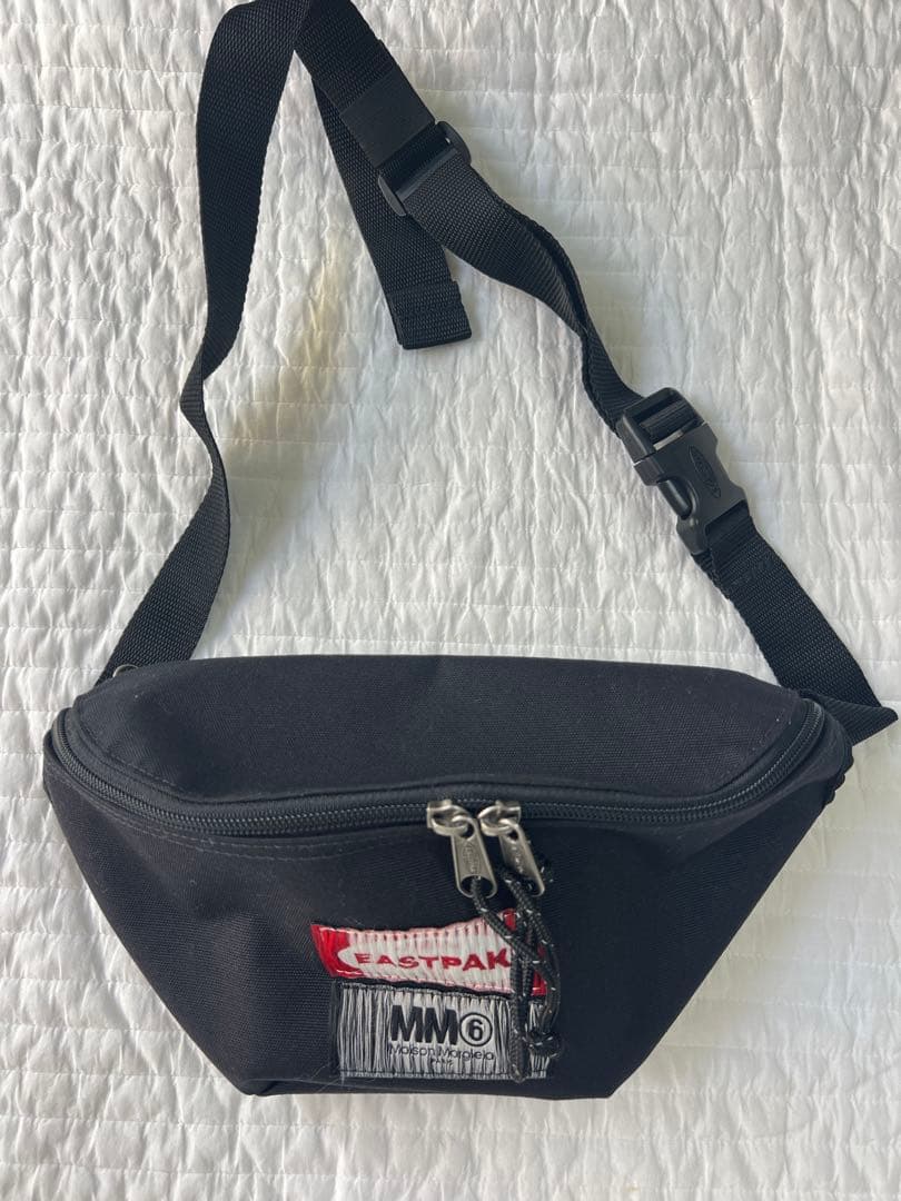 極美品★MM6 EASTPAKコラボ ウエストバッグ リバーシブル ボディバッグ