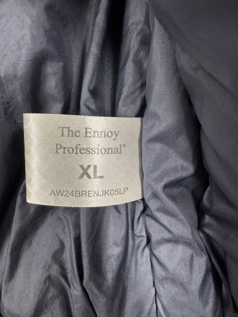 ジャケット・アウター ENNOY ELECTRIC PUFFER JACKET (NAVY)