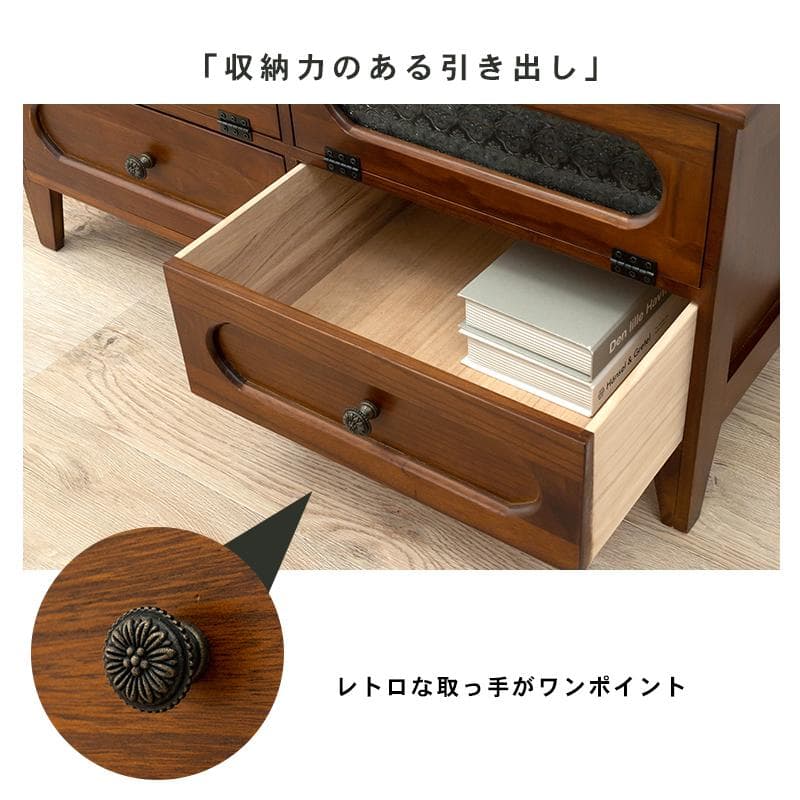 幅90㎝【新品】ヴィンテージスタイル おしゃれ テレビボード 昭和レトロ