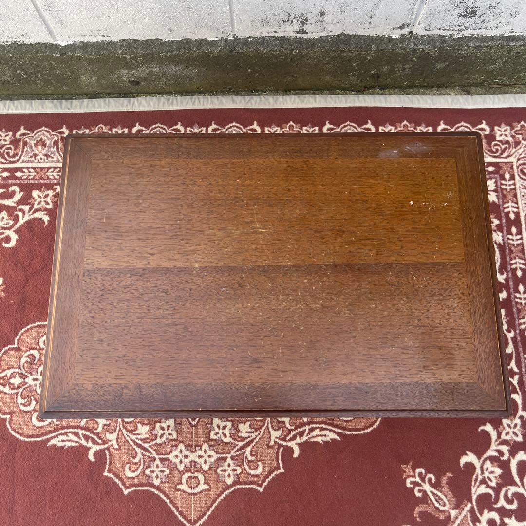 古家具◾️maruni マルニ 地中海シリーズ 木製 サイドテーブル 引き出し付