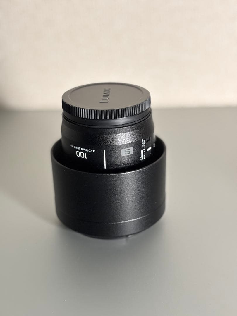 LUMIX 100mmマクロ f2.8 S-E100【美品】