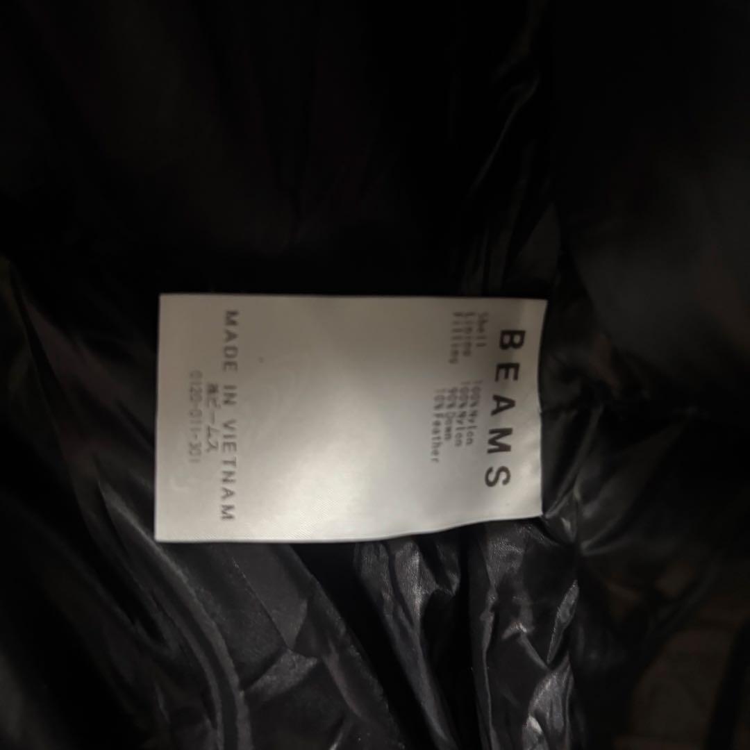 未使用品✨BEAMS×SSZ コラボ　ボンバーダウンジャケット　XL ブラック