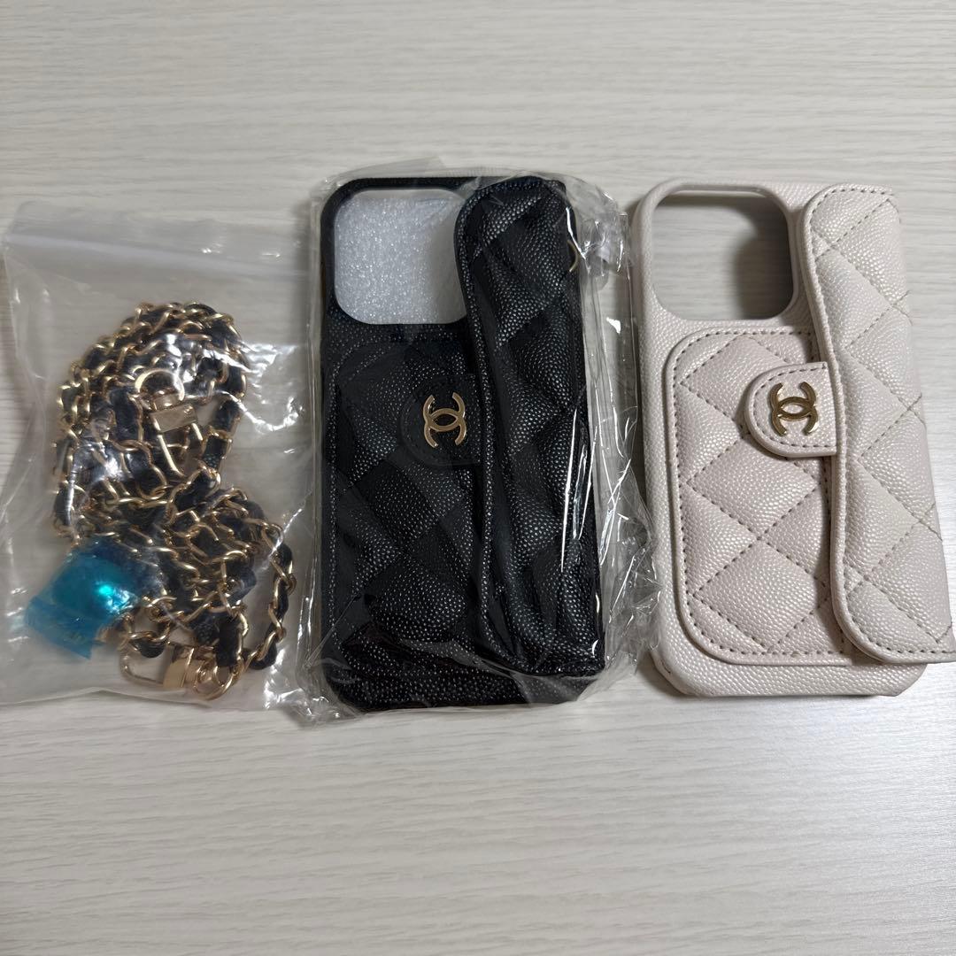 CHANEL iPhone16PROケース 2点セット