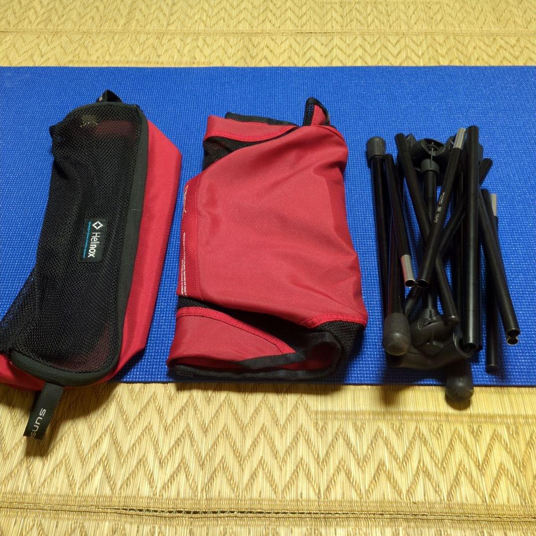 【美品】Helinoxサンセットチェア　ヘリノックス　アウトドアチェア