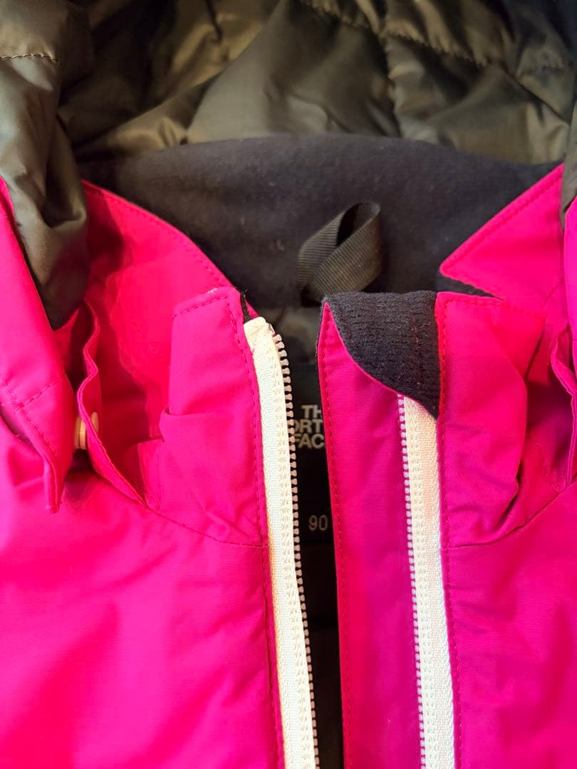 THE NORTH FACE 子ども用スキーウェア 90サイズ ピンク