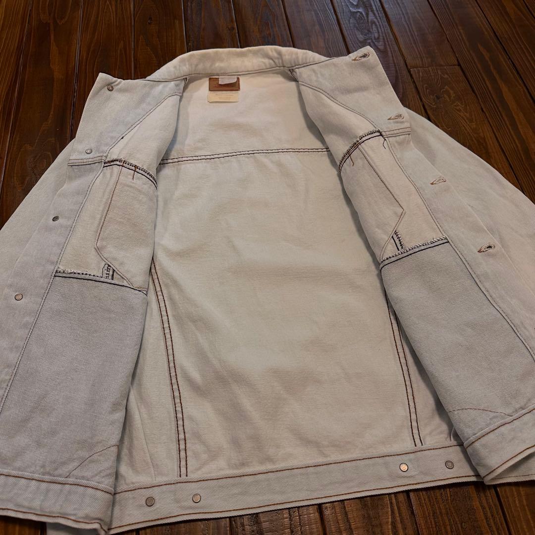 希少カラー【Levi'sリーバイス】ホワイトデニムジャケット　90s 70507