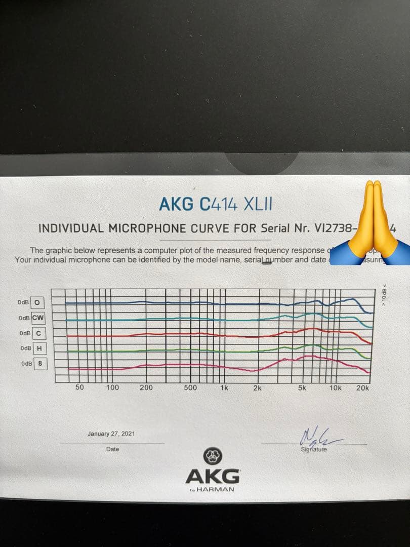 AKG C414 XLII コンデンサーマイク