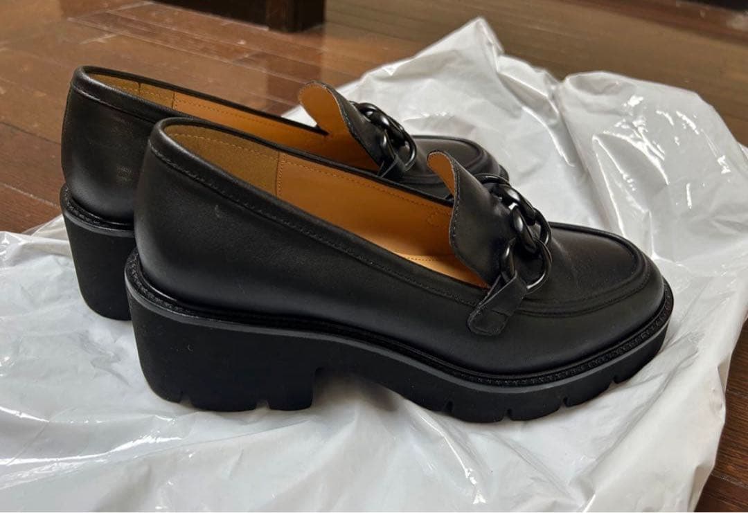 美品　MACKINTOSH PHILOSOPHY 黒 ローファー